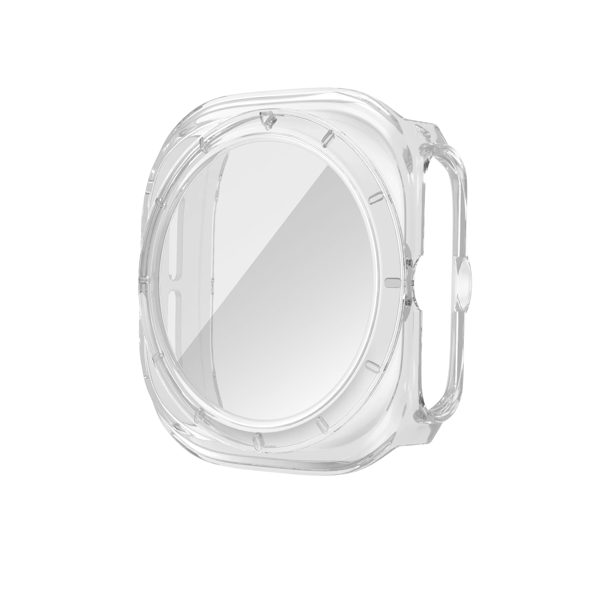 Bandz Samsung Galaxy Watch Ultra PC-Gehäuse mit Glass (Transparent)