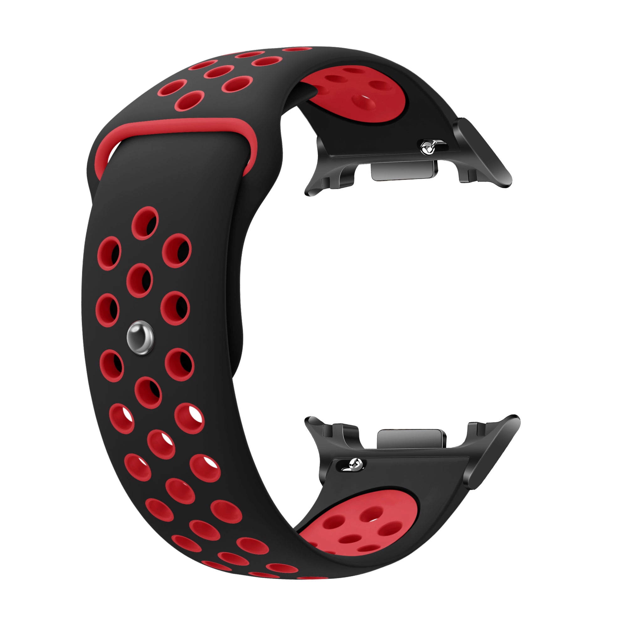 Samsung Galaxy Watch 9 - 40mm Sport Strap (Black/Red)