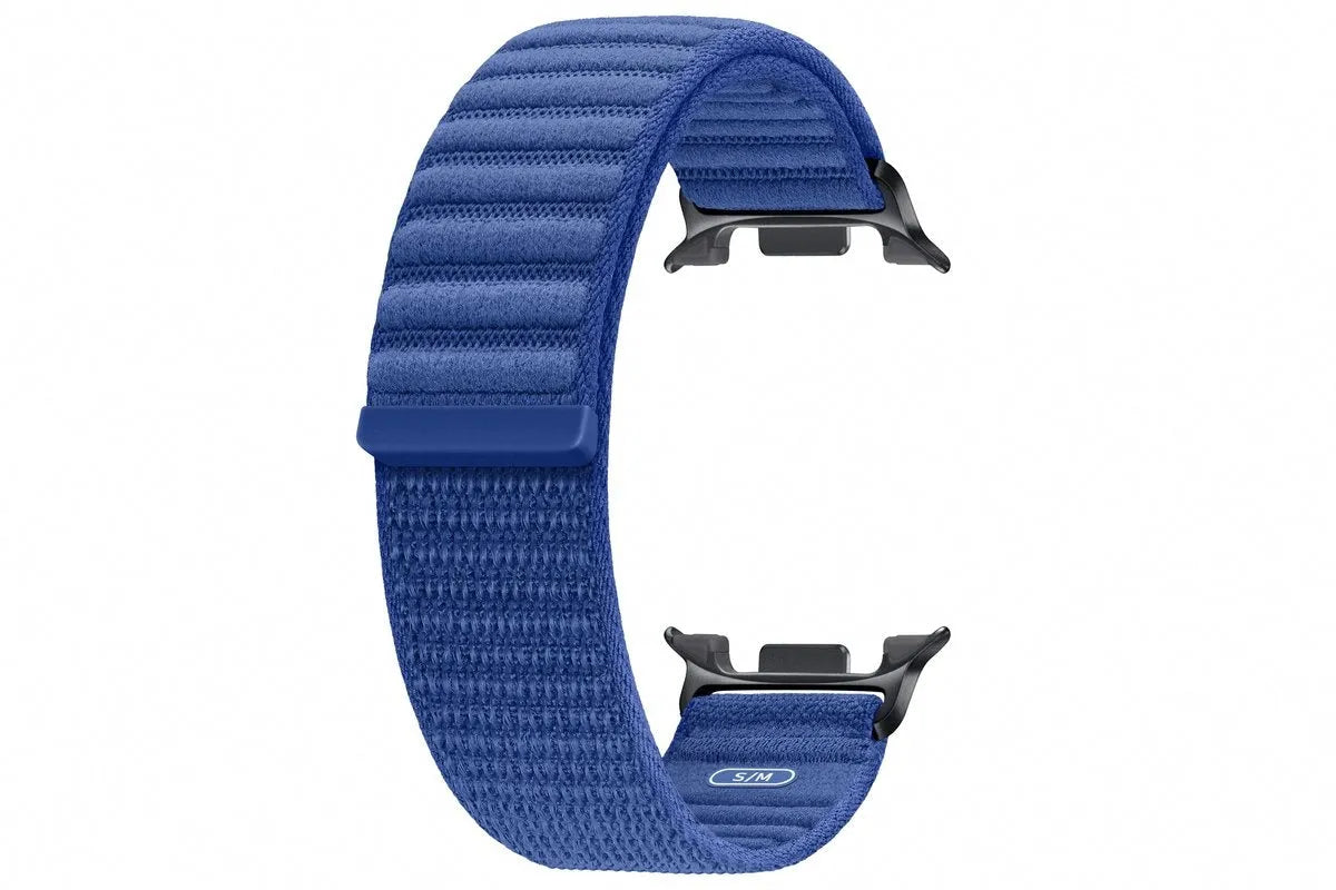 Nylon Fabric Strap, navy blue, without a watch, 3/4 front view