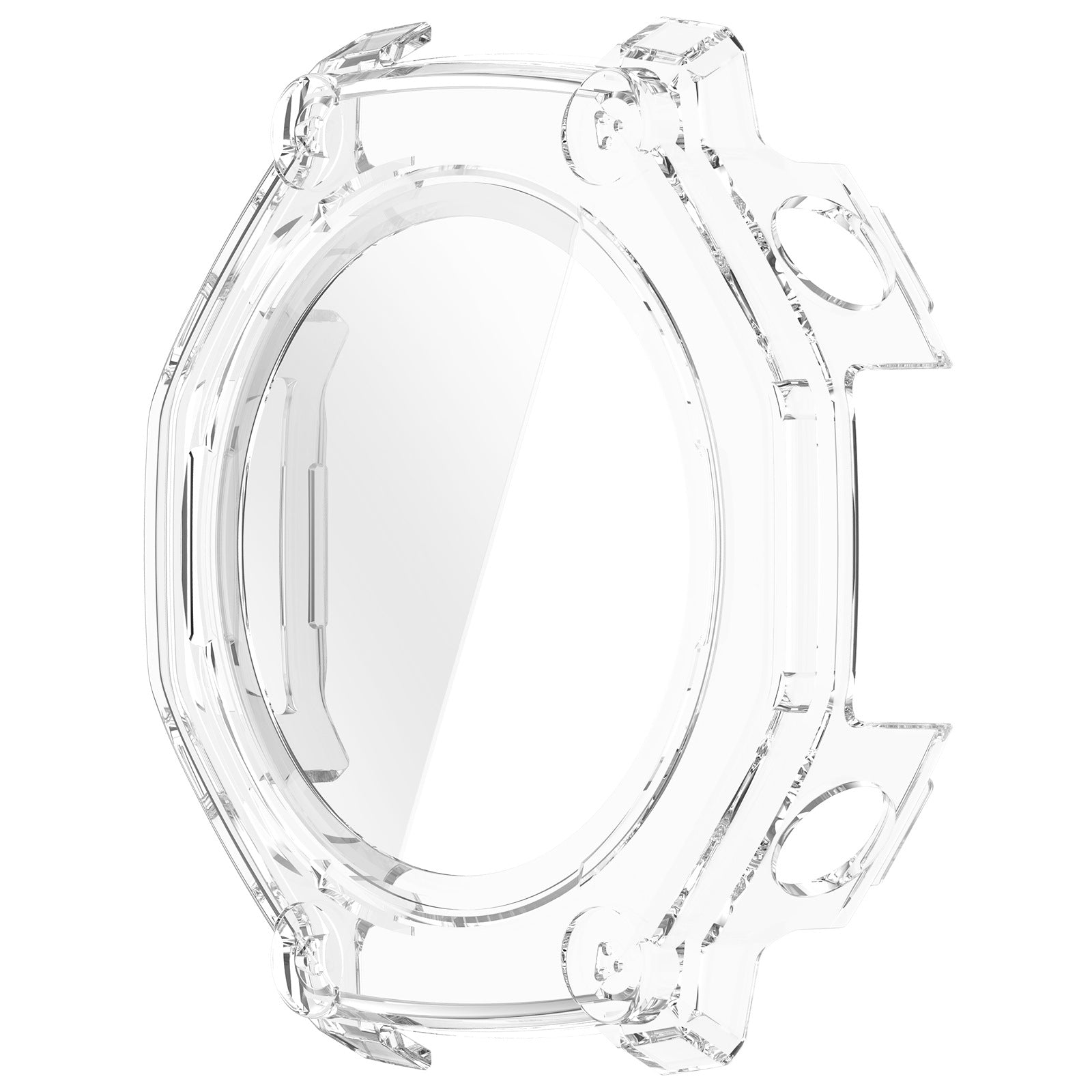 Amazfit T-Rex 3 Pro - 48mm Hard Case mit Glas (Transparent)