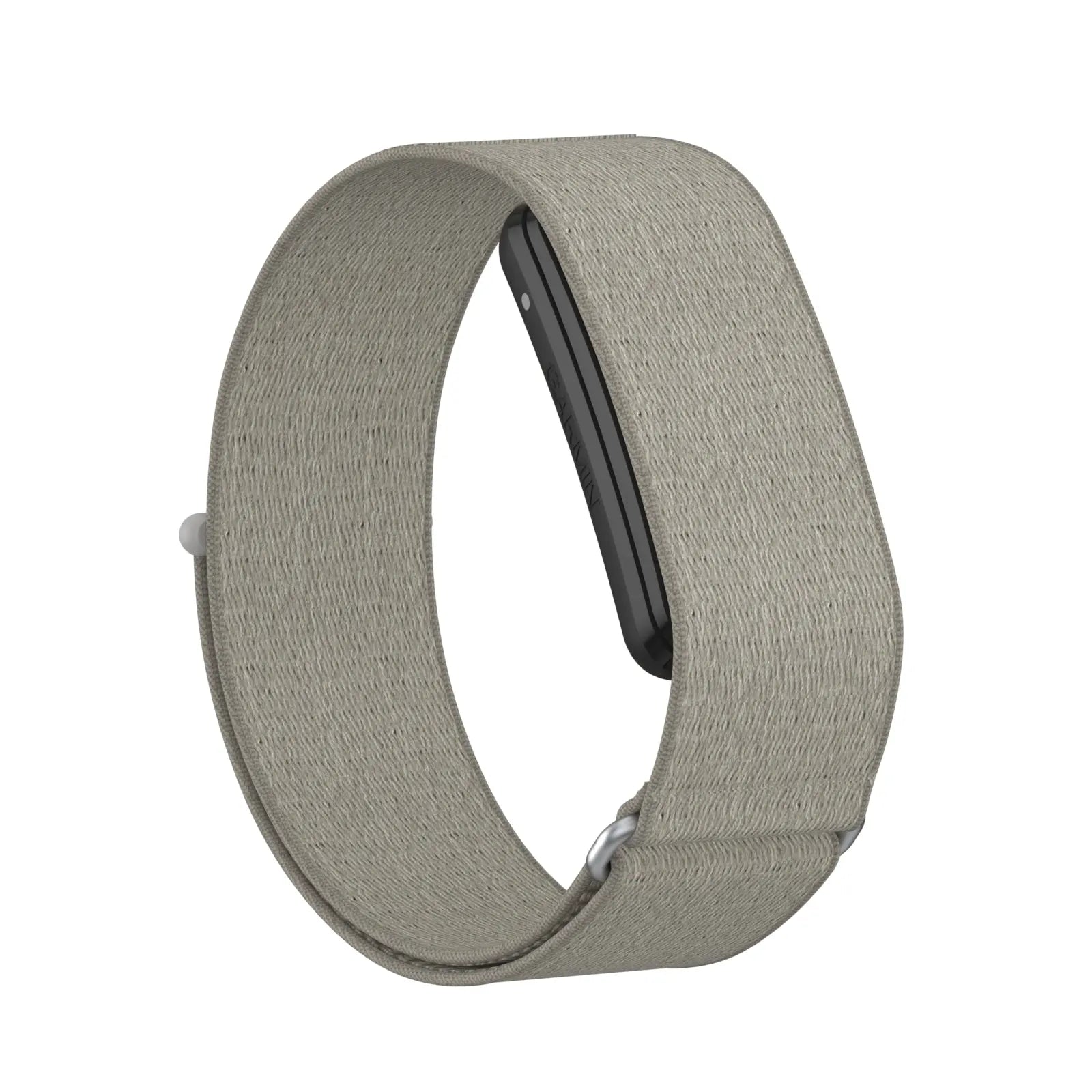 Nylon Strap, beige-grey, without a watch, 3/4 front view