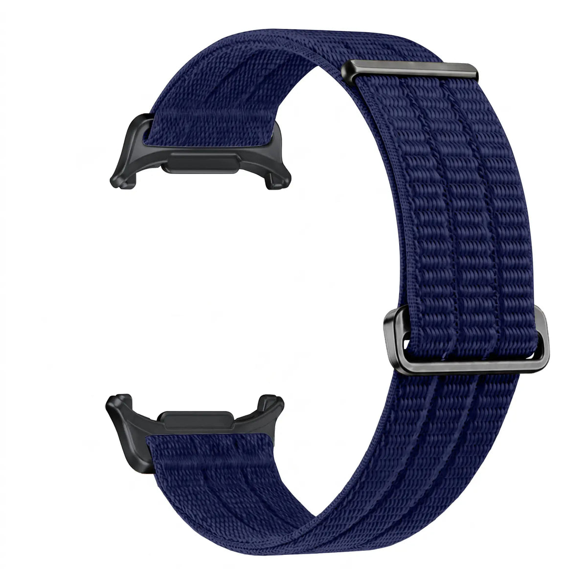 Nylon Air Strap, dark blue, without a watch, 3/4 front view