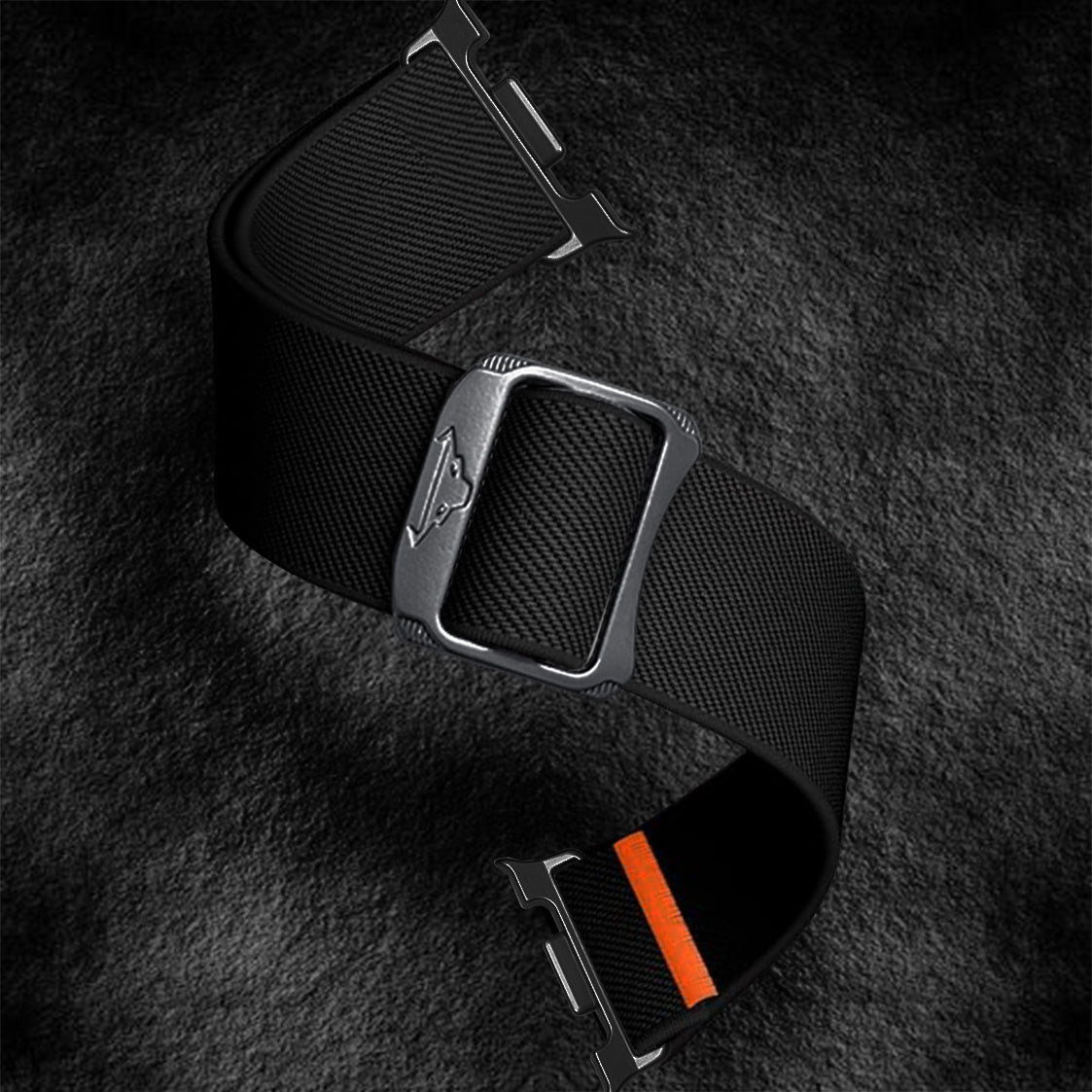 Samsung Galaxy Watch 8 Classic Elastisches Armband (Schwarz)