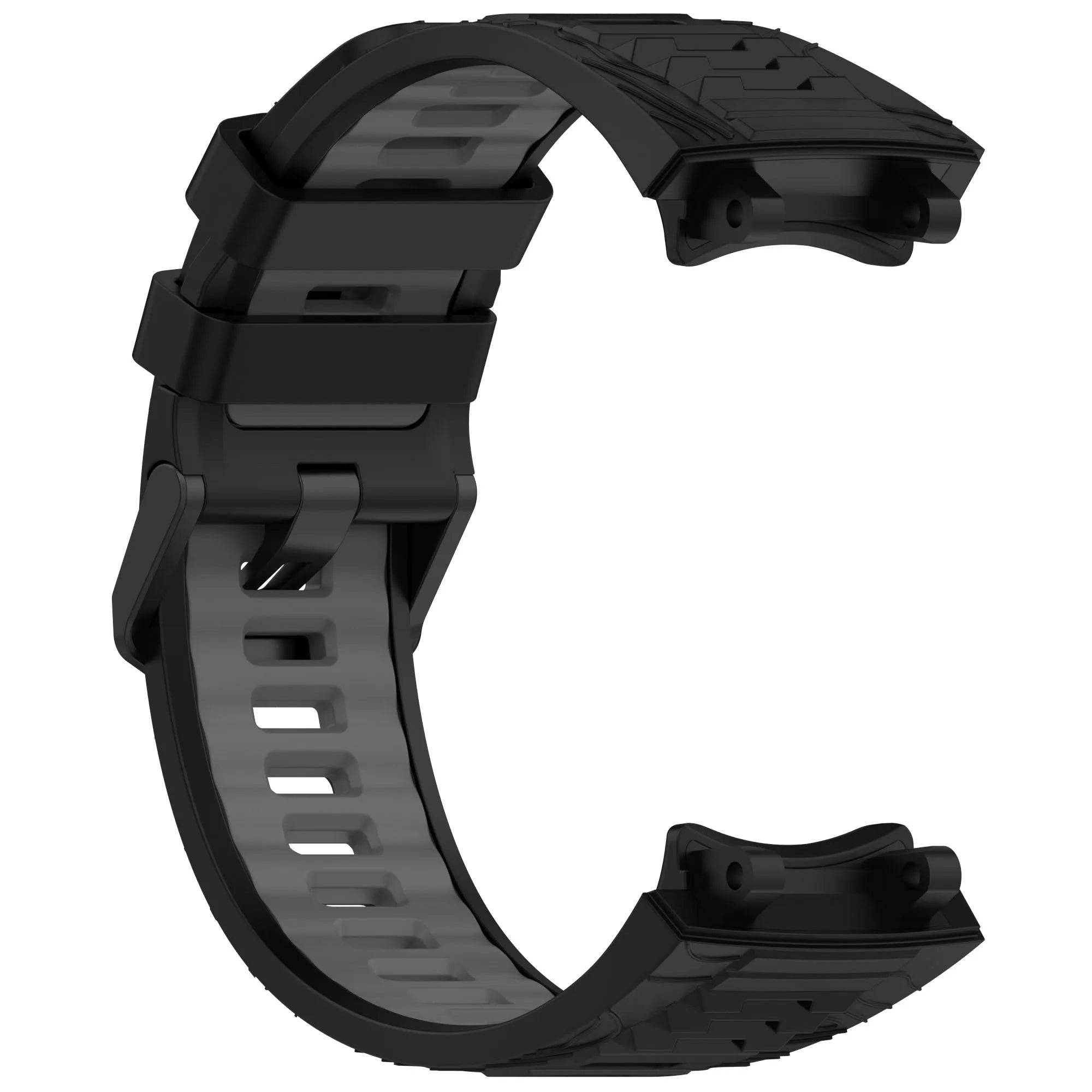 Amazfit T-Rex 3 Silikon-Sportarmband (Schwarz/Grau)