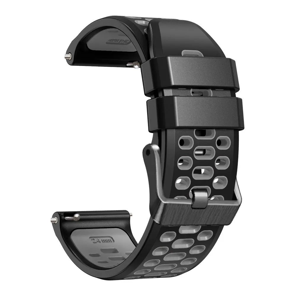 TicWatch Pro 5 Enduro Schnalle Sportarmband (Schwarz/Grau)