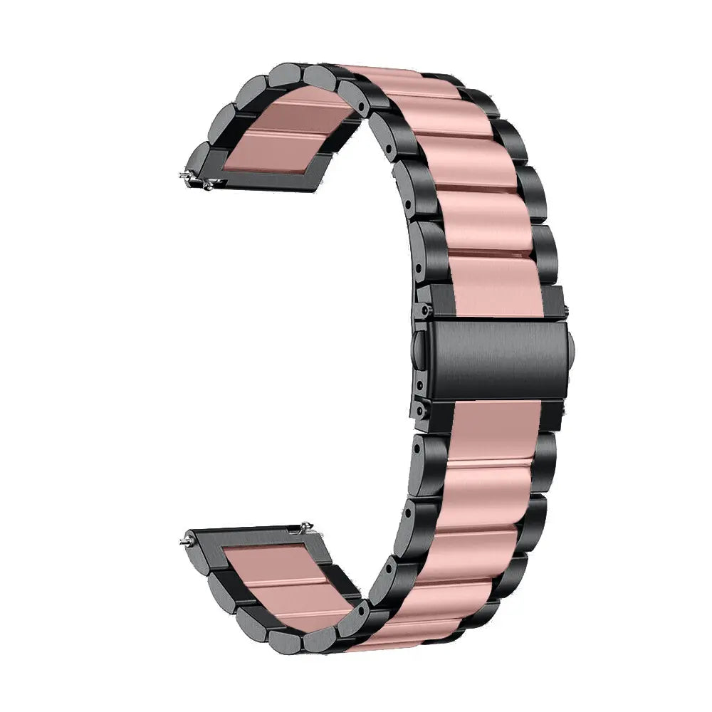 Garmin Forerunner 170 Stahlarmband (Schwarz/Rosa)