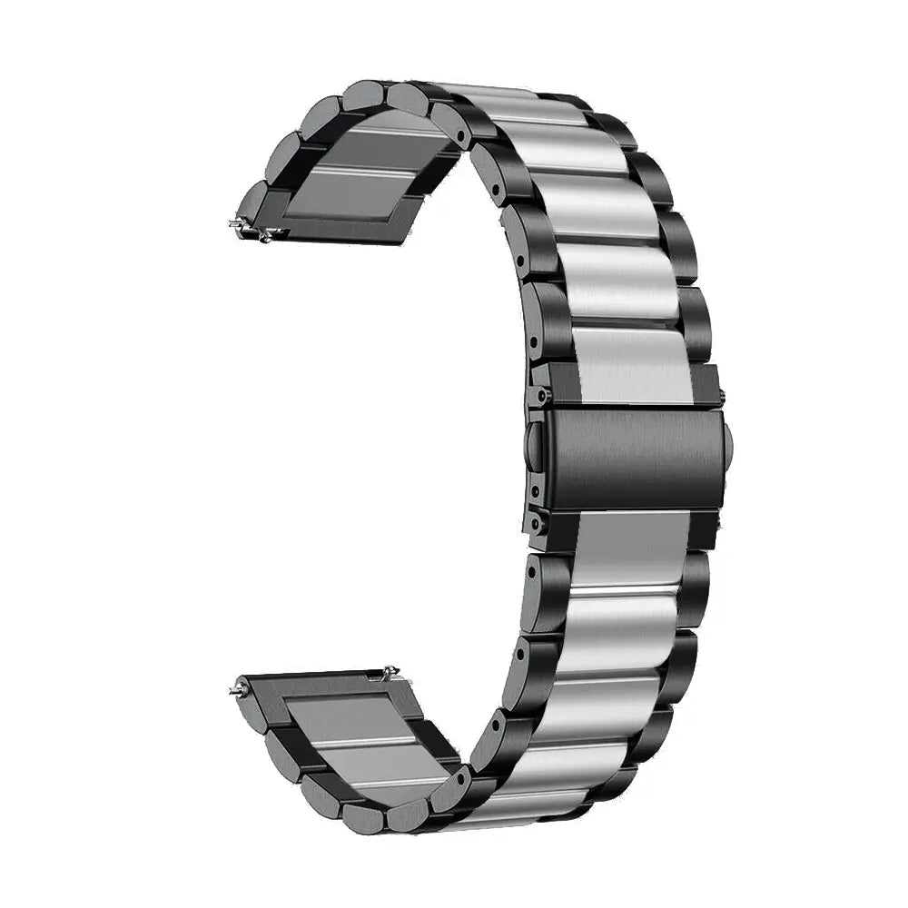 Garmin Forerunner 70 Stahlarmband (Schwarz/Silber)