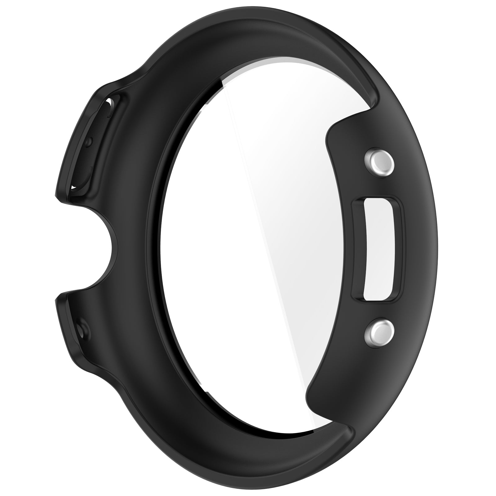 Google Pixel Watch 4 - 45mm Hard Case mit Glas (Schwarz)