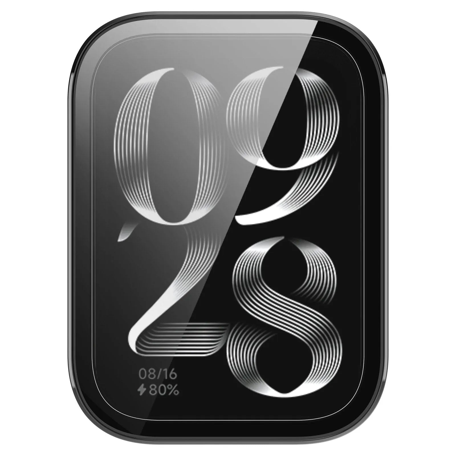Xiaomi Smart Band 10 Pro Hardcase mit Glas (Schwarz)