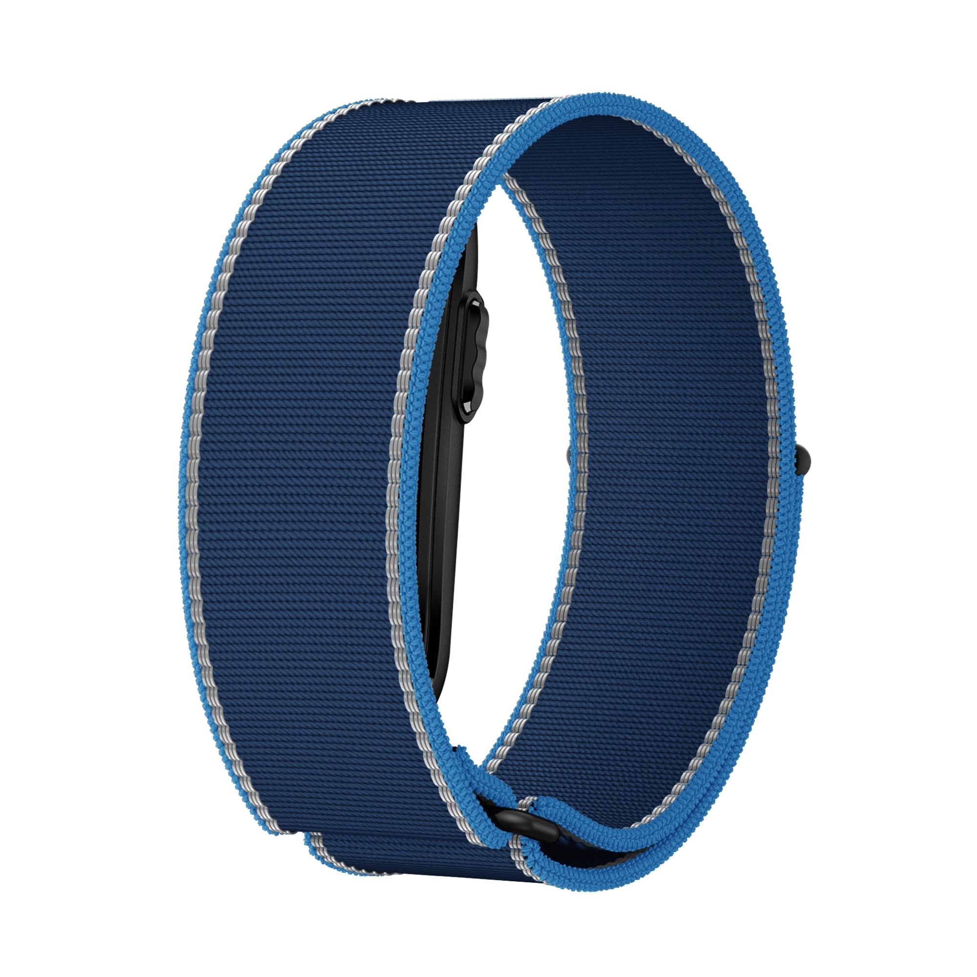 Bandz Garmin Cirqa Nylon Band für Biceps (Duo Blau)