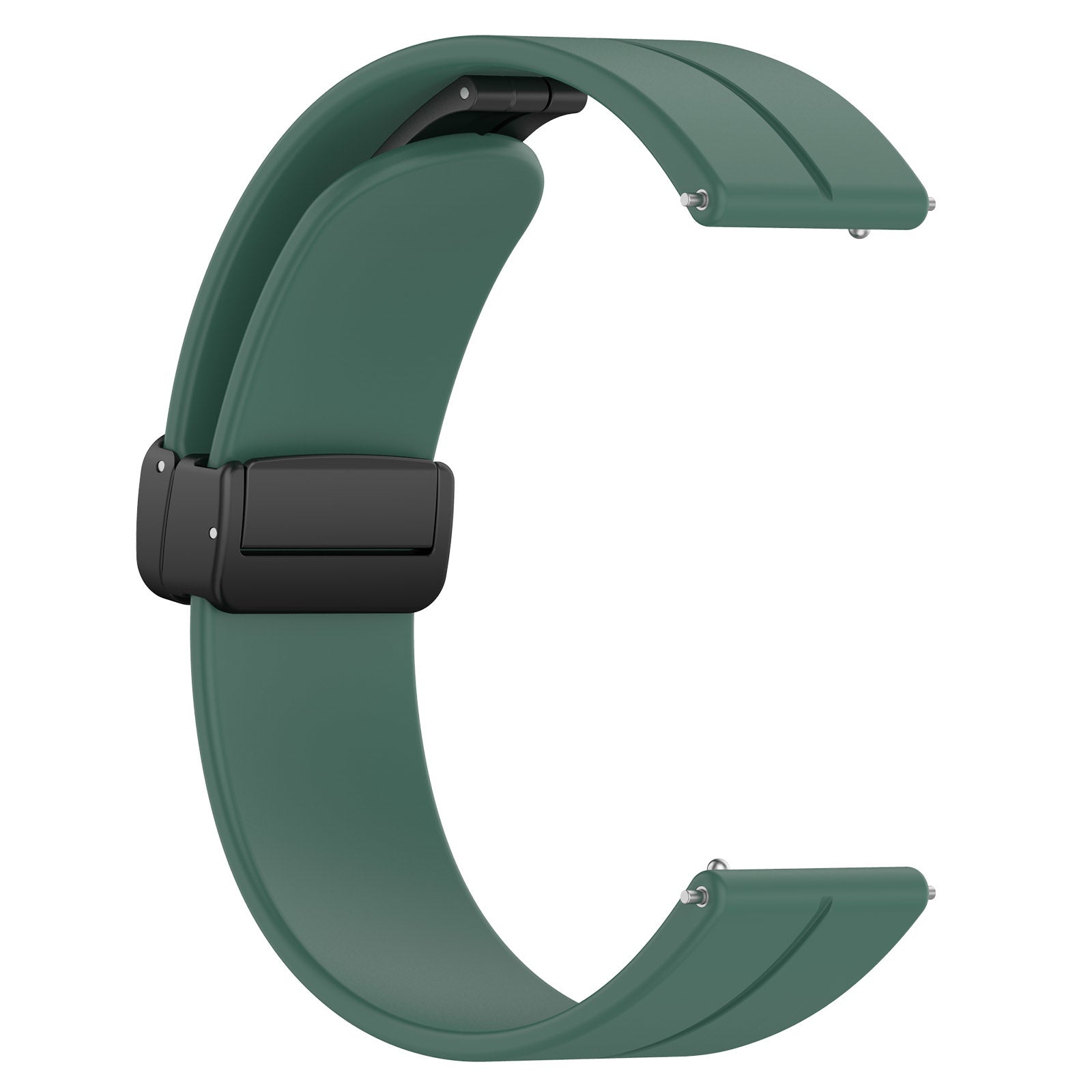 Amazfit Active D-Buckle Silicone Strap (Dark Green)