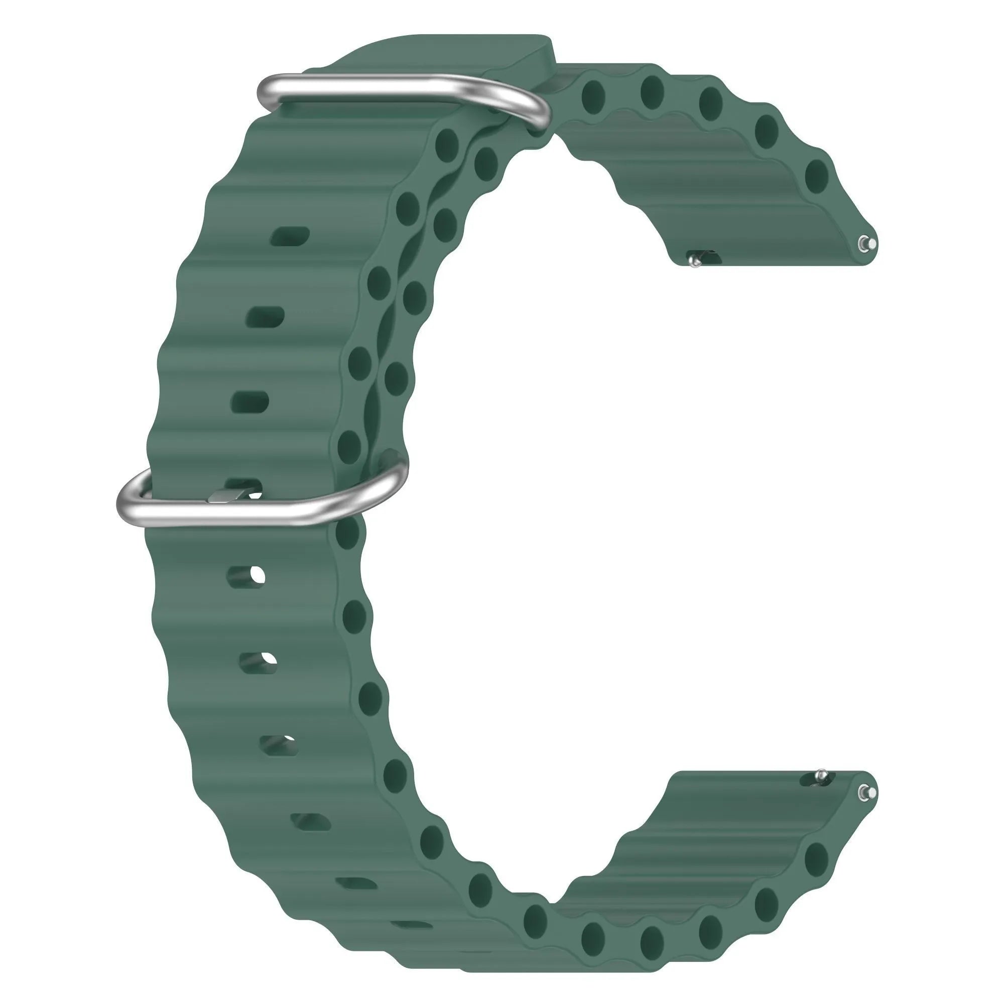 Amazfit Cheetah (Pro) Ocean Armband (Dunkelgrün)