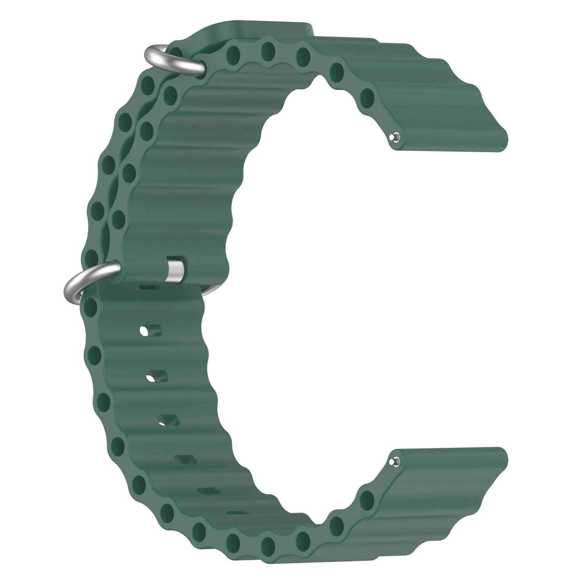 Amazfit Cheetah (Pro) Ocean Armband (Dunkelgrün)