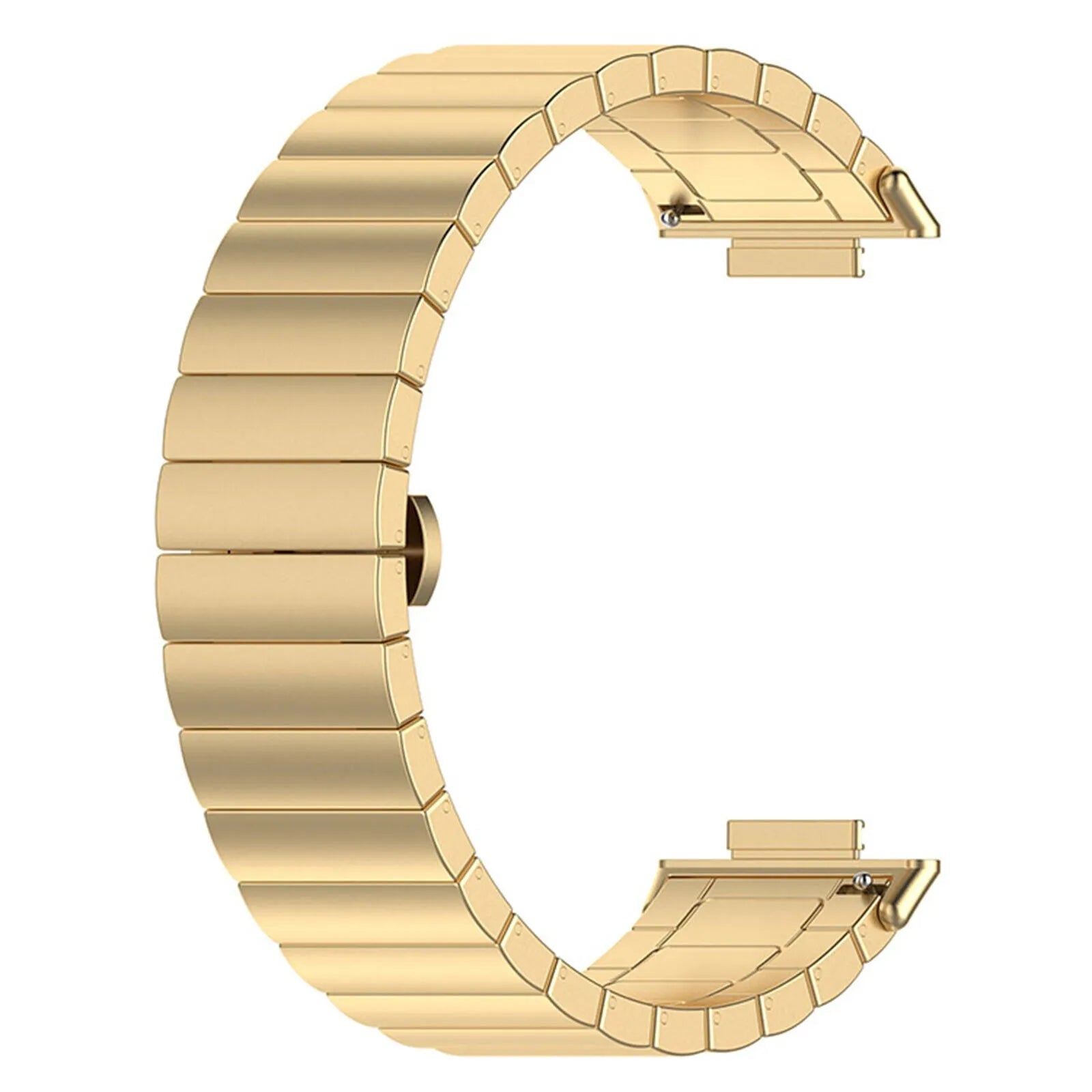 Metal Strap, gold, without a watch, 3/4 front view