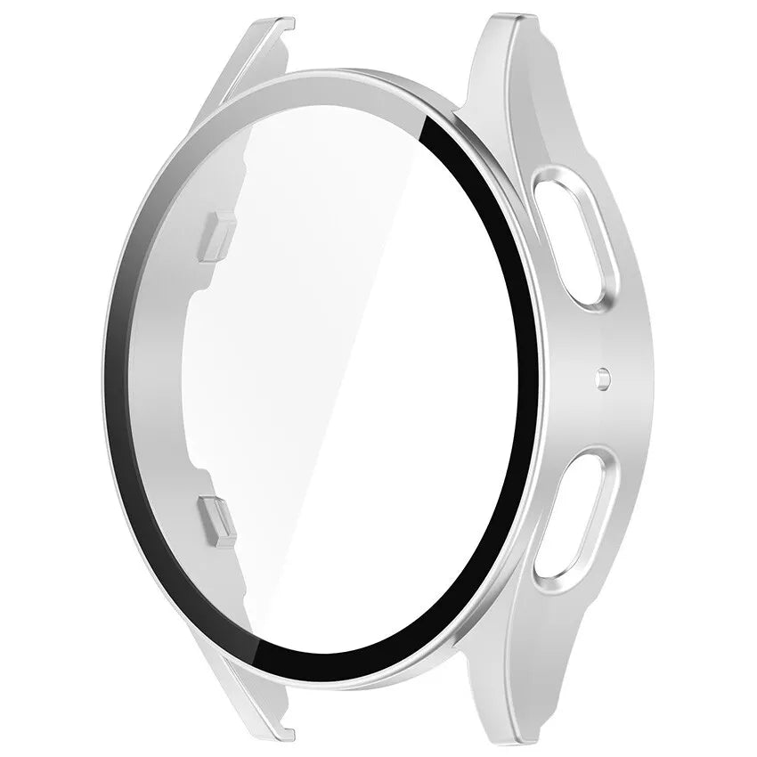 Samsung Galaxy Watch 7 44mm Hartschale mit Glass (Silber)