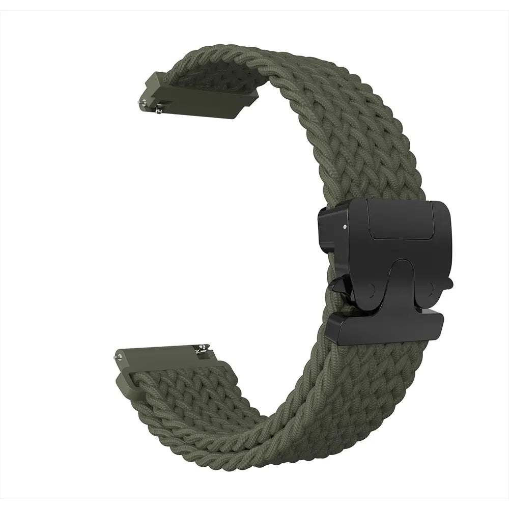 Garmin Forerunner 170 Geflochtenes Armband mit P-Schnalle (Grün)