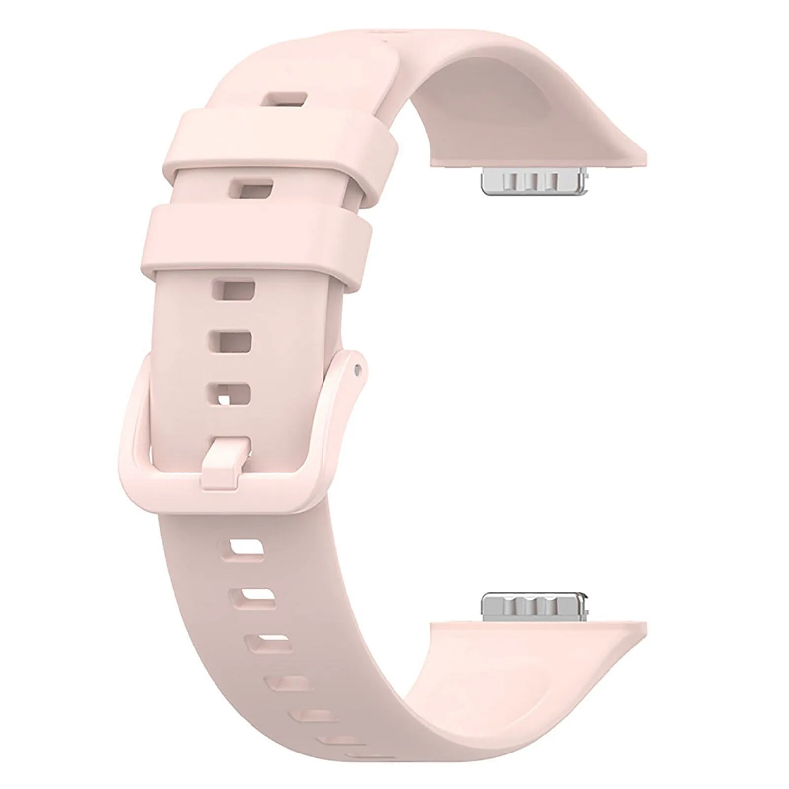 Silicone Strap, light pink, without a watch, 3/4 front view