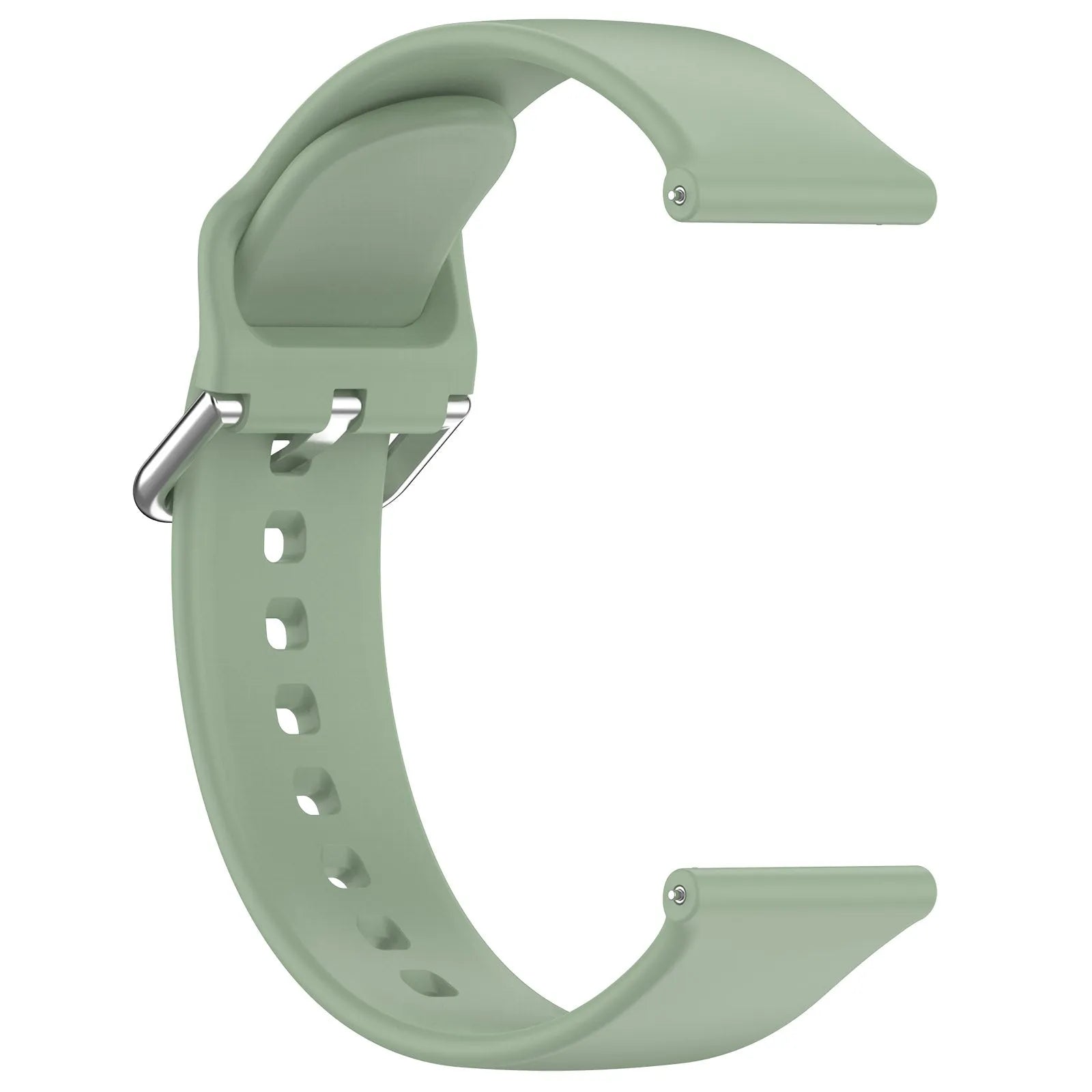 TicWatch Pro 5 Enduro Schnalle Silikonarmband (Grün)