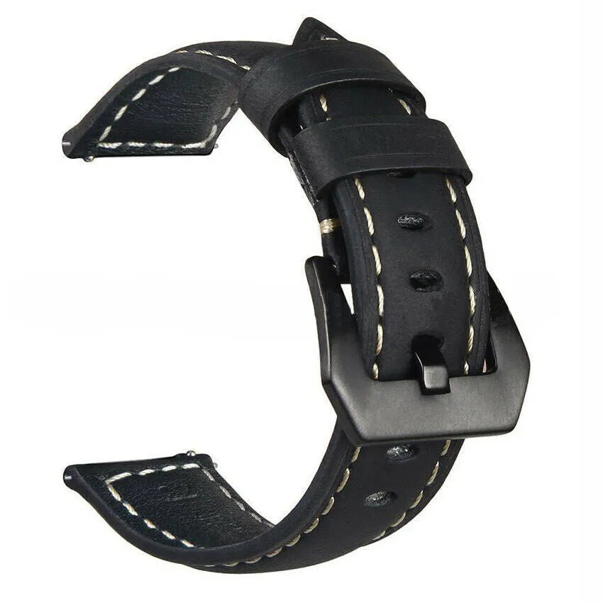 Coros Apex 42mm Lederarmband (Schwarz)
