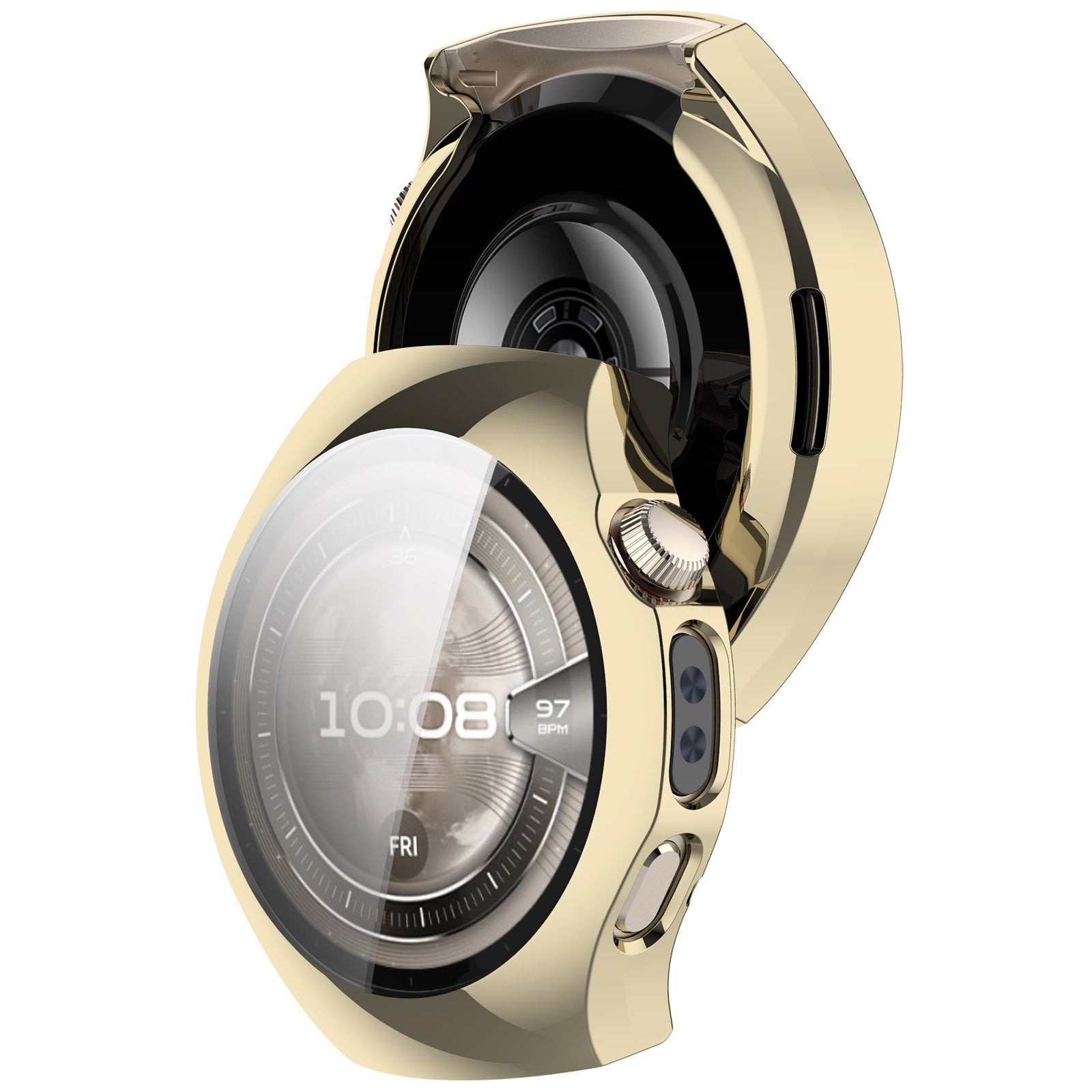 Huawei Watch 5 - 42mm TPU Hülle (Hellgold)