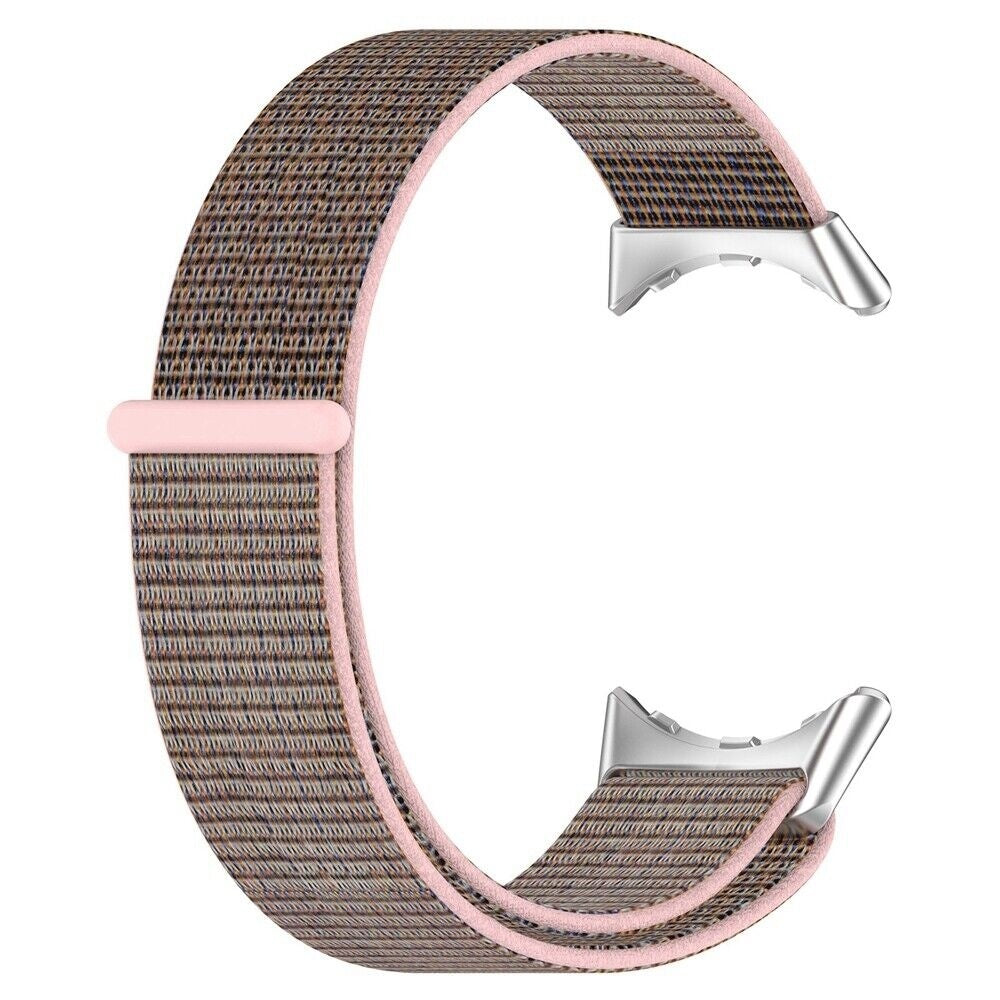 Google Pixel Watch 4 - 41mm Nylonarmband (Rosa)