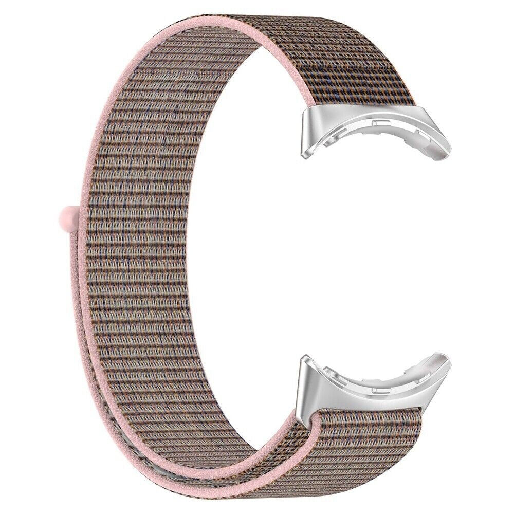 Google Pixel Watch 4 - 41mm Nylonarmband (Rosa)