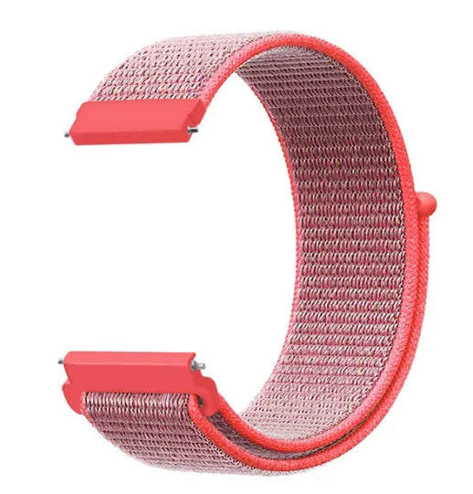 Huawei Watch GT 5 Pro - 42mm Nylonarmband (Rosa/Rot)
