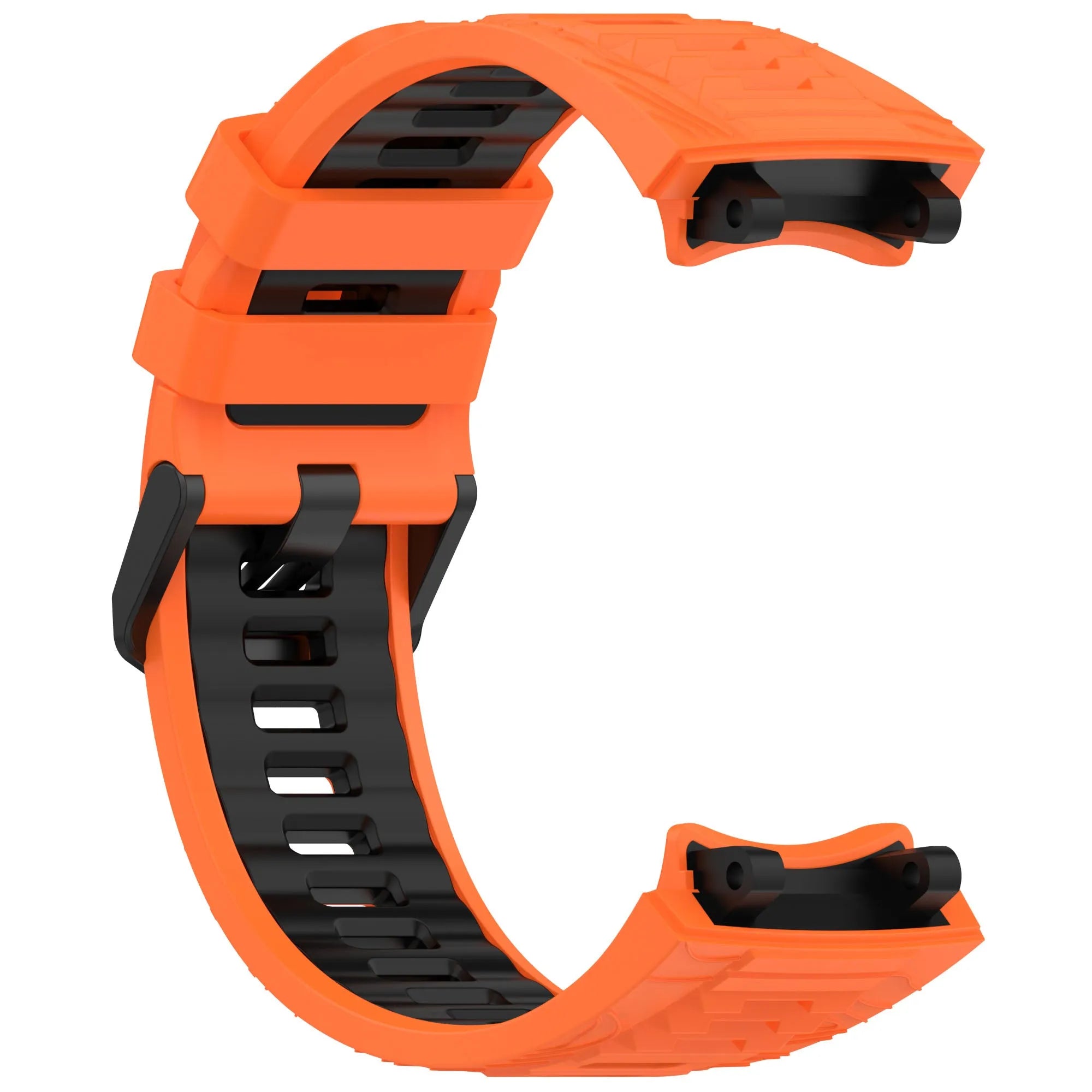 Amazfit T-Rex 3 Silikon-Sportarmband (Orange/Schwarz)
