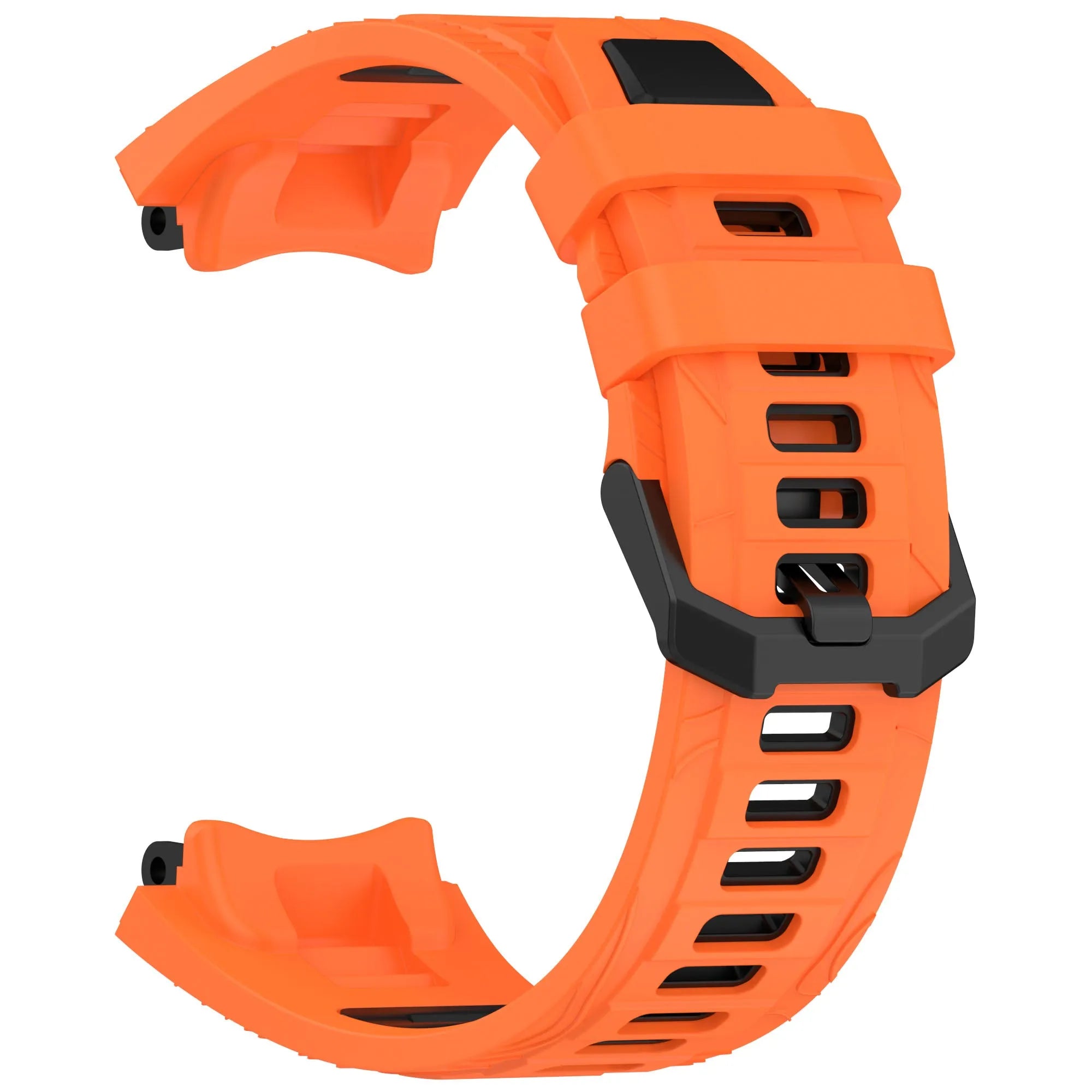 Amazfit T-Rex 3 Silikon-Sportarmband (Orange/Schwarz)