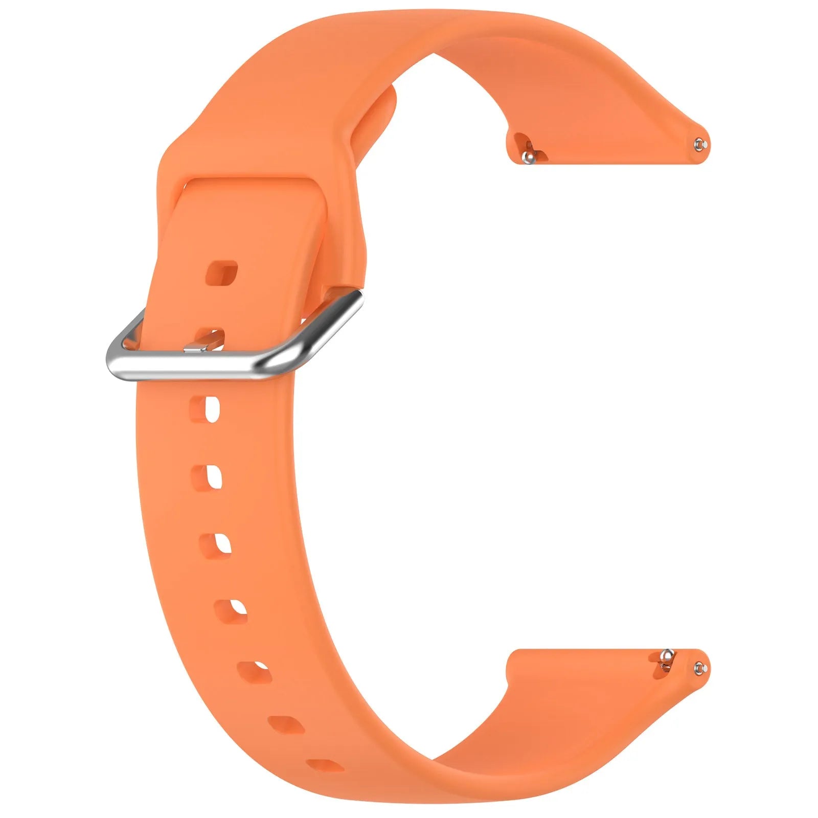 TicWatch Pro 5 Enduro Schnalle Silikonarmband (Orange)