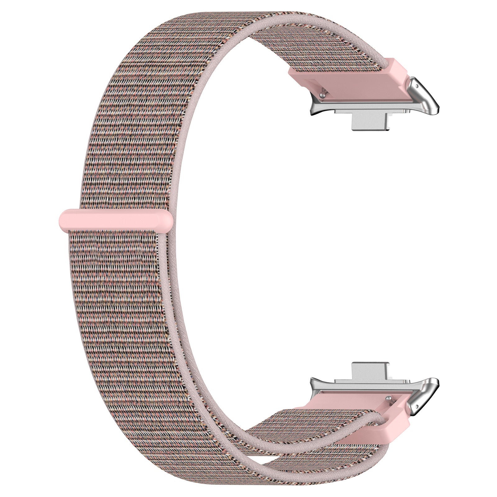 Xiaomi Smart Band 10 Pro Nylonarmband (Rosa Sand)