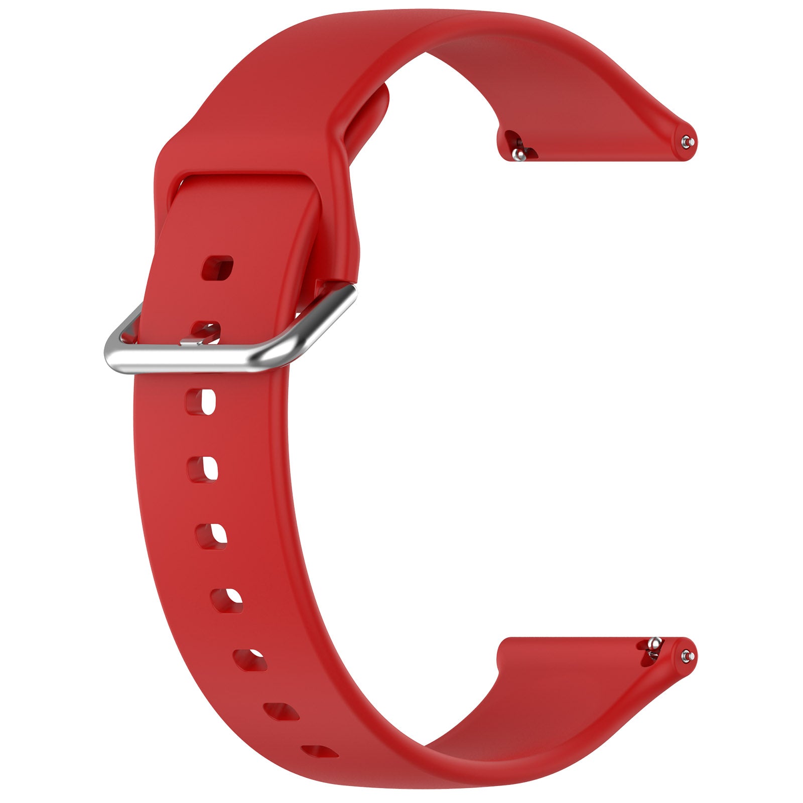 Coros Apex 4 - 46mm Silikon Schnallenarmband (Rot)
