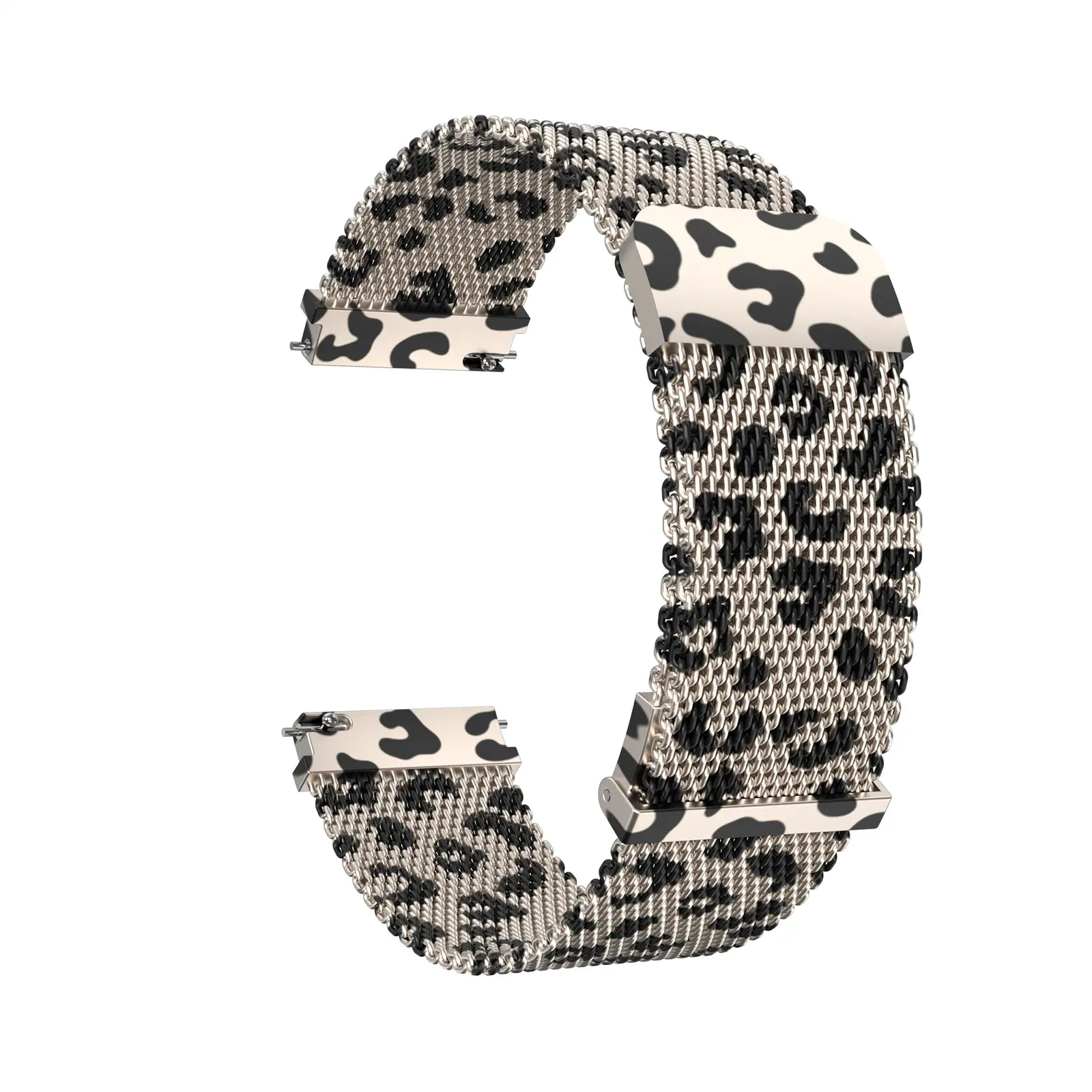 ICE Fit RT 3.0 - 36mm Milanese Armband (Rose Gold Leopard)