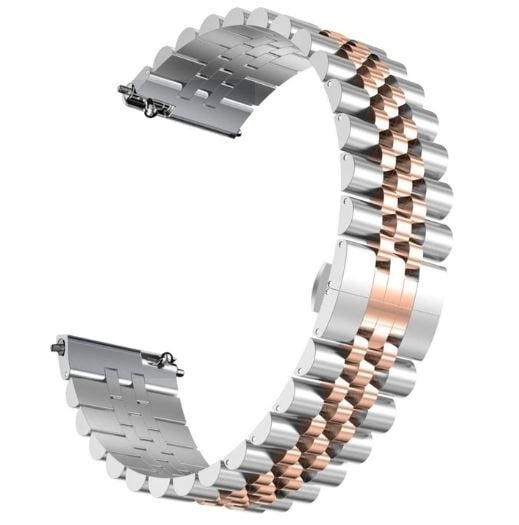 Huawei Watch GT 3 Pro 46mm Stahlarmband Jubilee (Silber/Roségold)