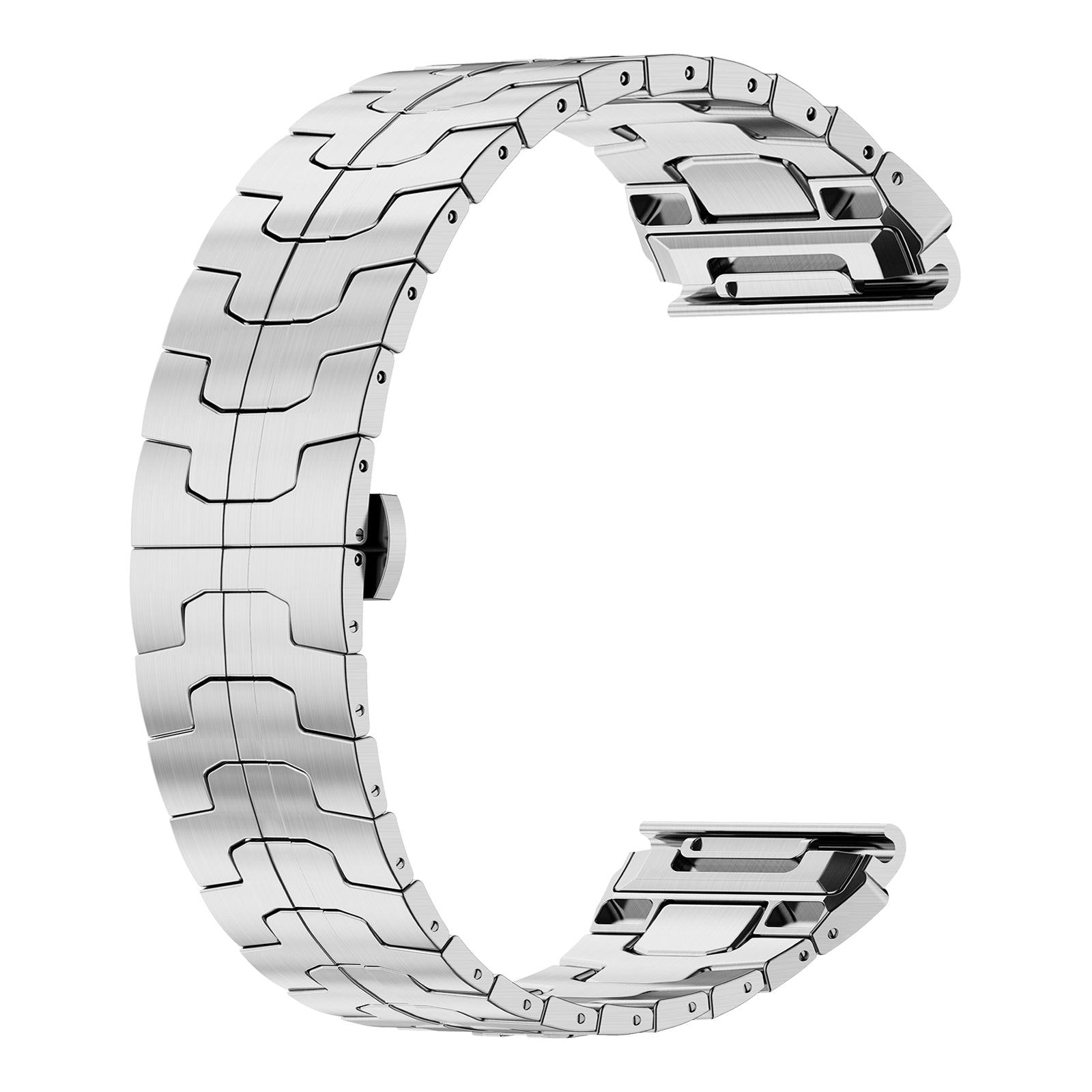 Garmin Epix Gen 2 Stahl 'Iron' Armband (Silber)