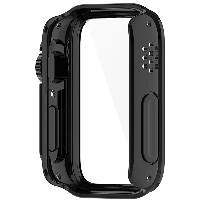 Xiaomi Smart Band 9 Pro PC Hülle mit Glass (Schwarz)