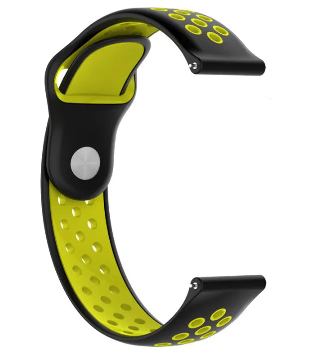 Gard Pro Health Smartwatch 3 - 48mm Sport Strap (Black/Yellow)