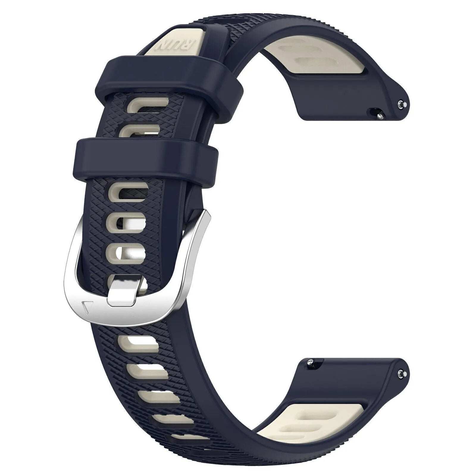 Coros Pace Pro Sport-Schnallenarmband (Dunkelblau/Beige)