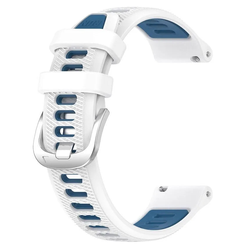 Coros Apex 42mm Sport Strap With Buckle (White/Blue)