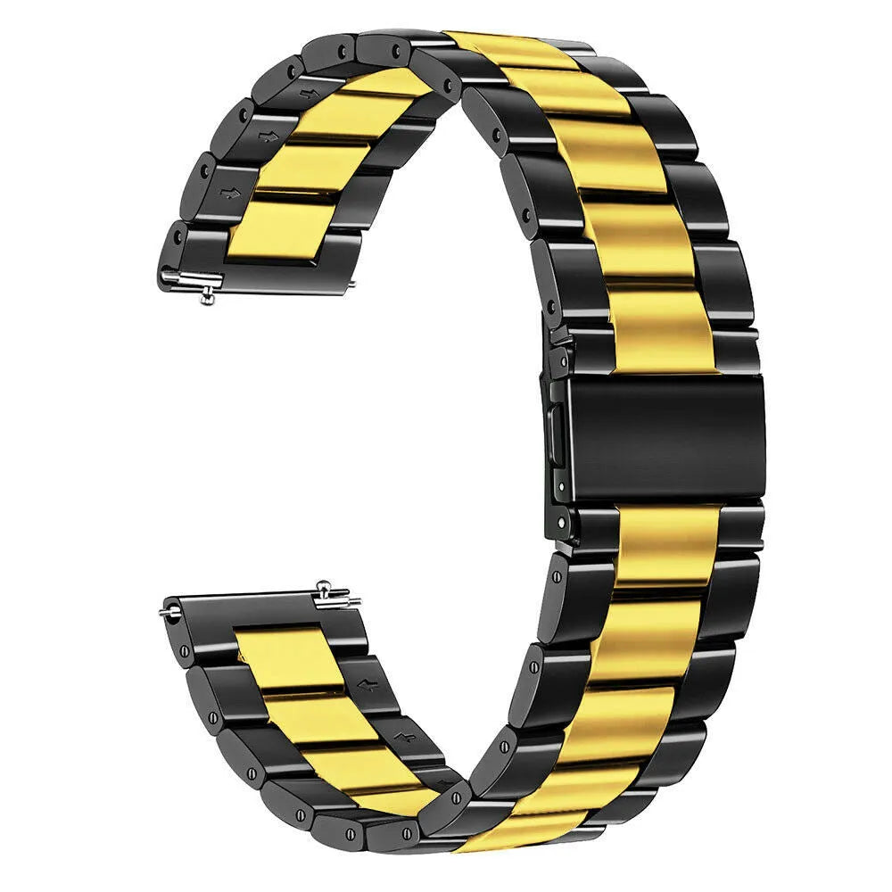 Coros Pace 3 Steel Strap (Black/Gold)