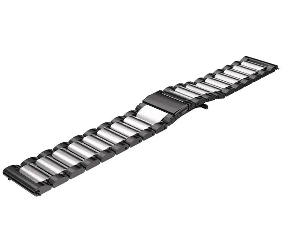 Amazfit Bip 6 Stahlarmband (Schwarz/Silber)