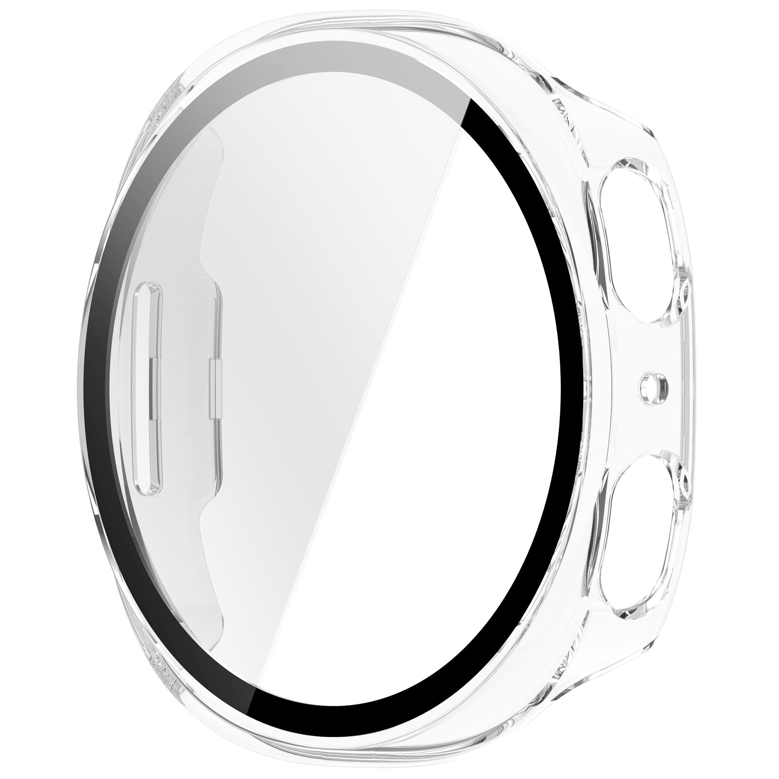 Samsung Galaxy Watch 8 - 44mm Hardcase mit Glas (Transparent)