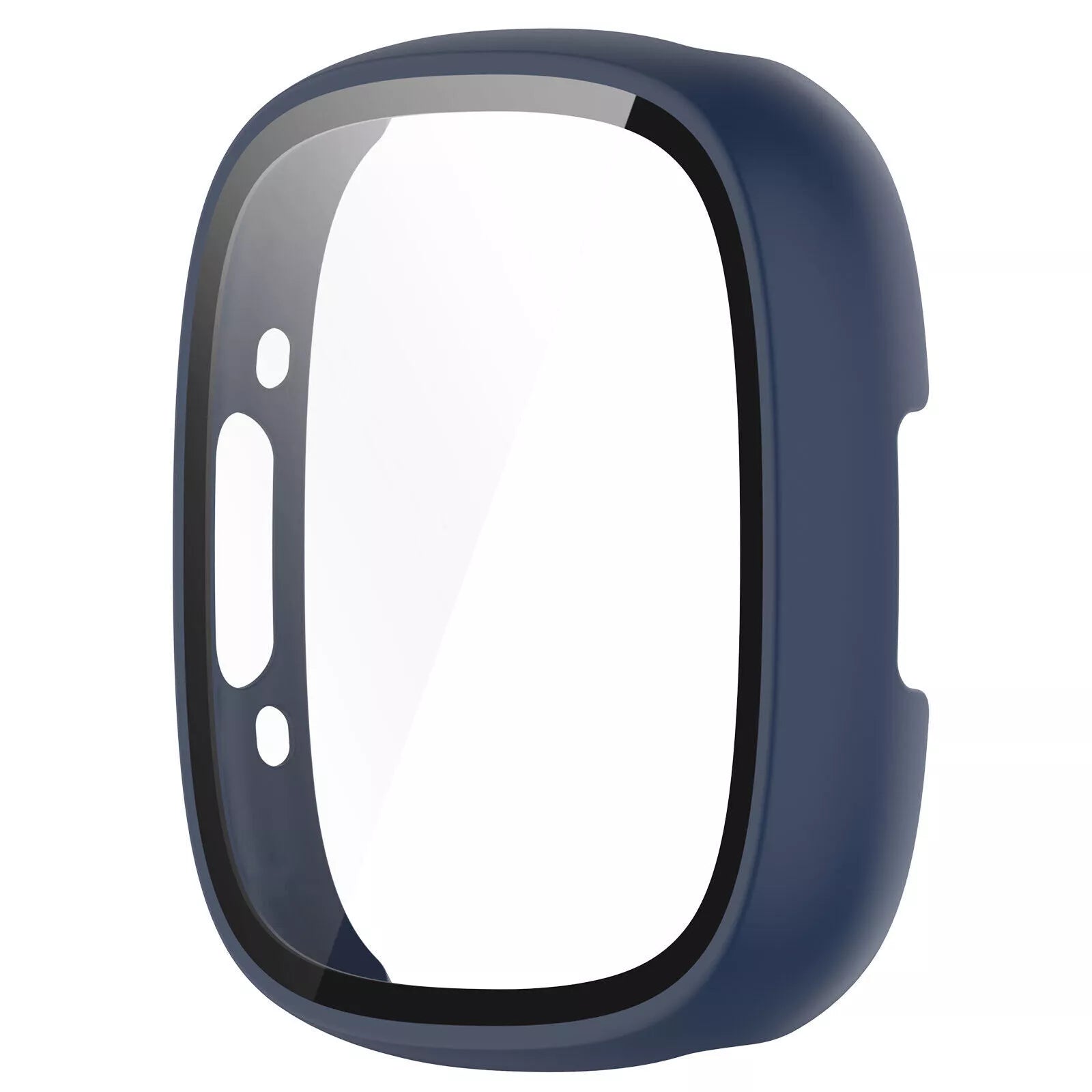 Fitbit Versa 4 / Sense 2 Hartschale mit Glass (Blau)
