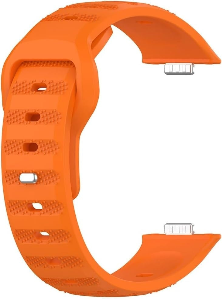 Huawei Watch Fit 4 Pro Outdoor Silikonarmband (Orange)