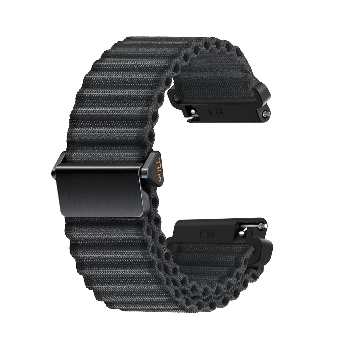 Samsung Galaxy Watch 4 - 40mm Outdoor Nylonarmband (Schwarz)