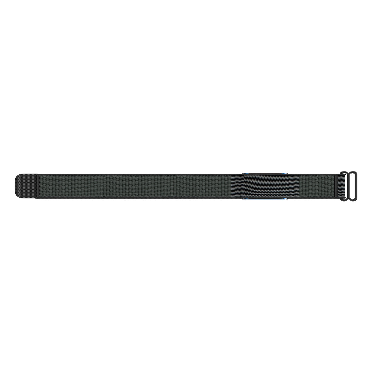 Amazfit Helio Strap Nylon Armband (Schwarz/Grau)