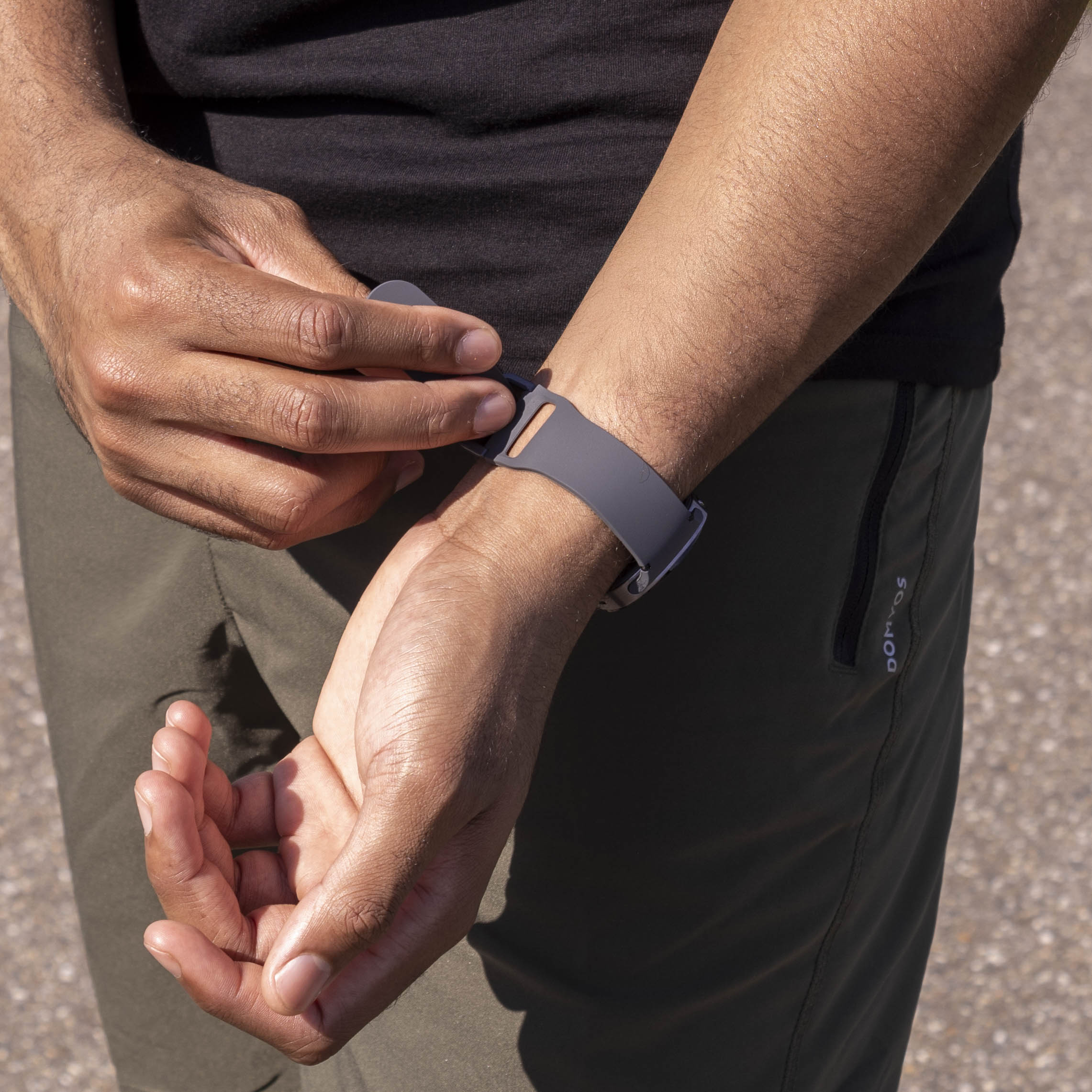 Samsung Galaxy Watch 8 - 40mm Silicone Strap (Dark Grey)