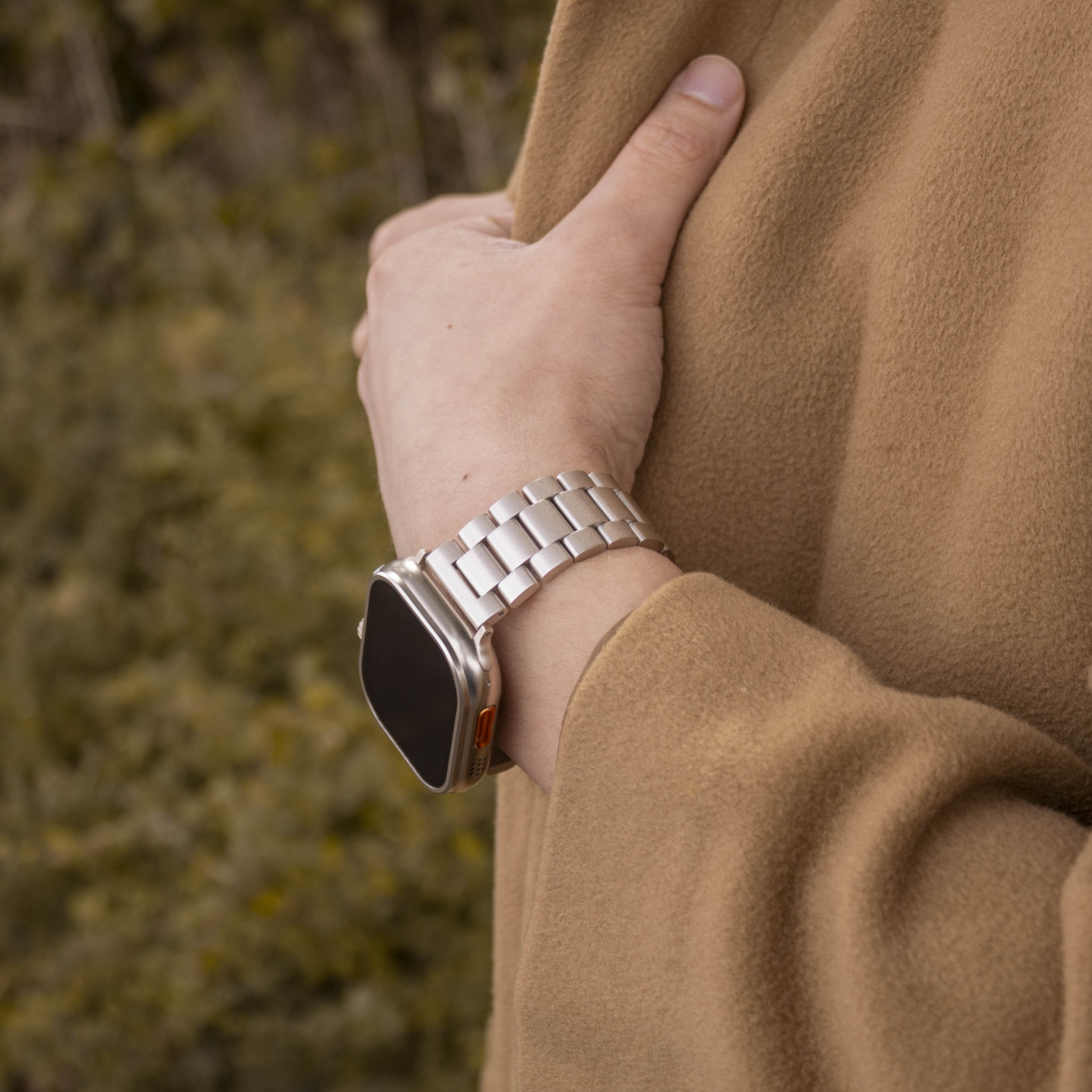 Apple Watch Stahlarmband (Polarstern)