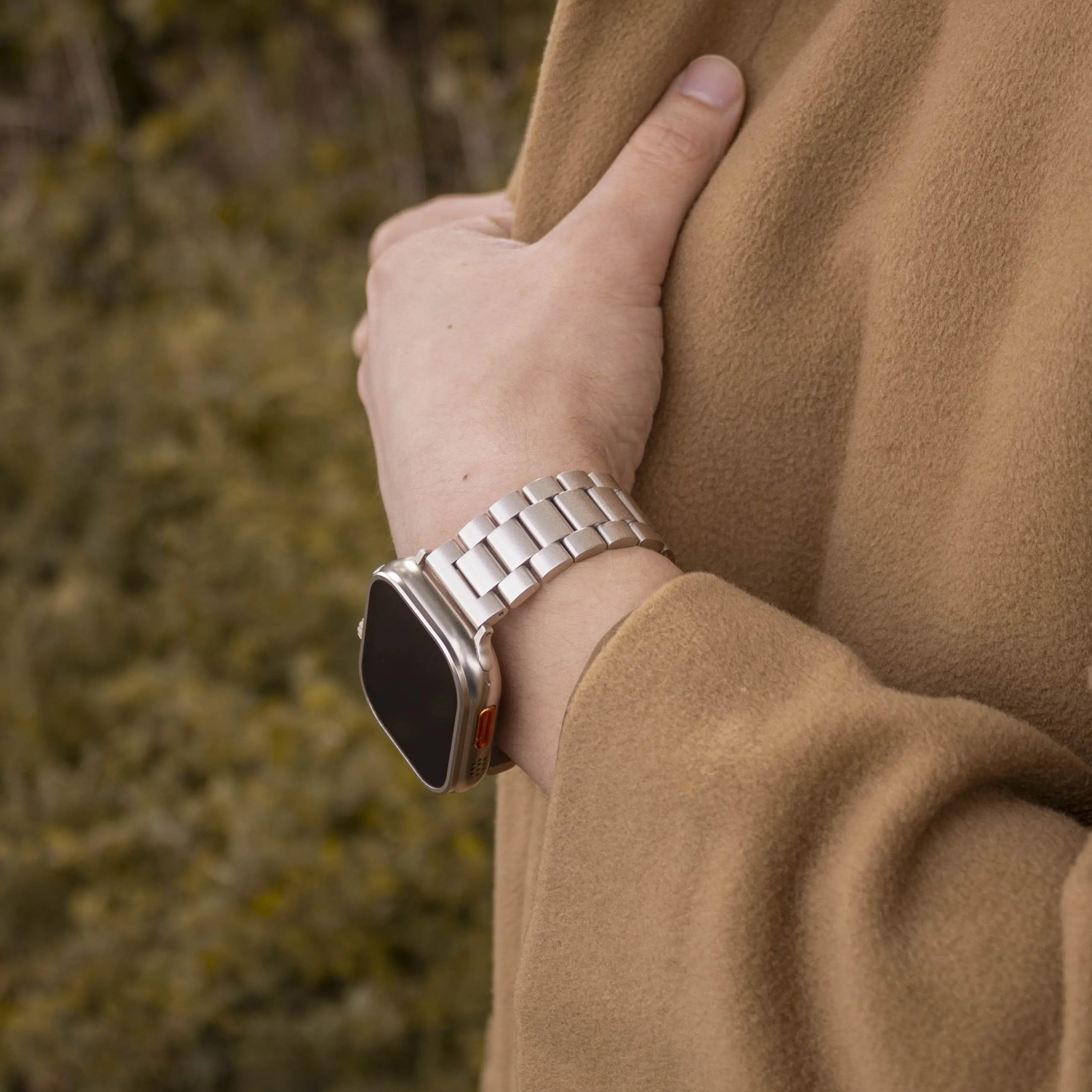Apple Watch Stahlarmband (Polarstern)