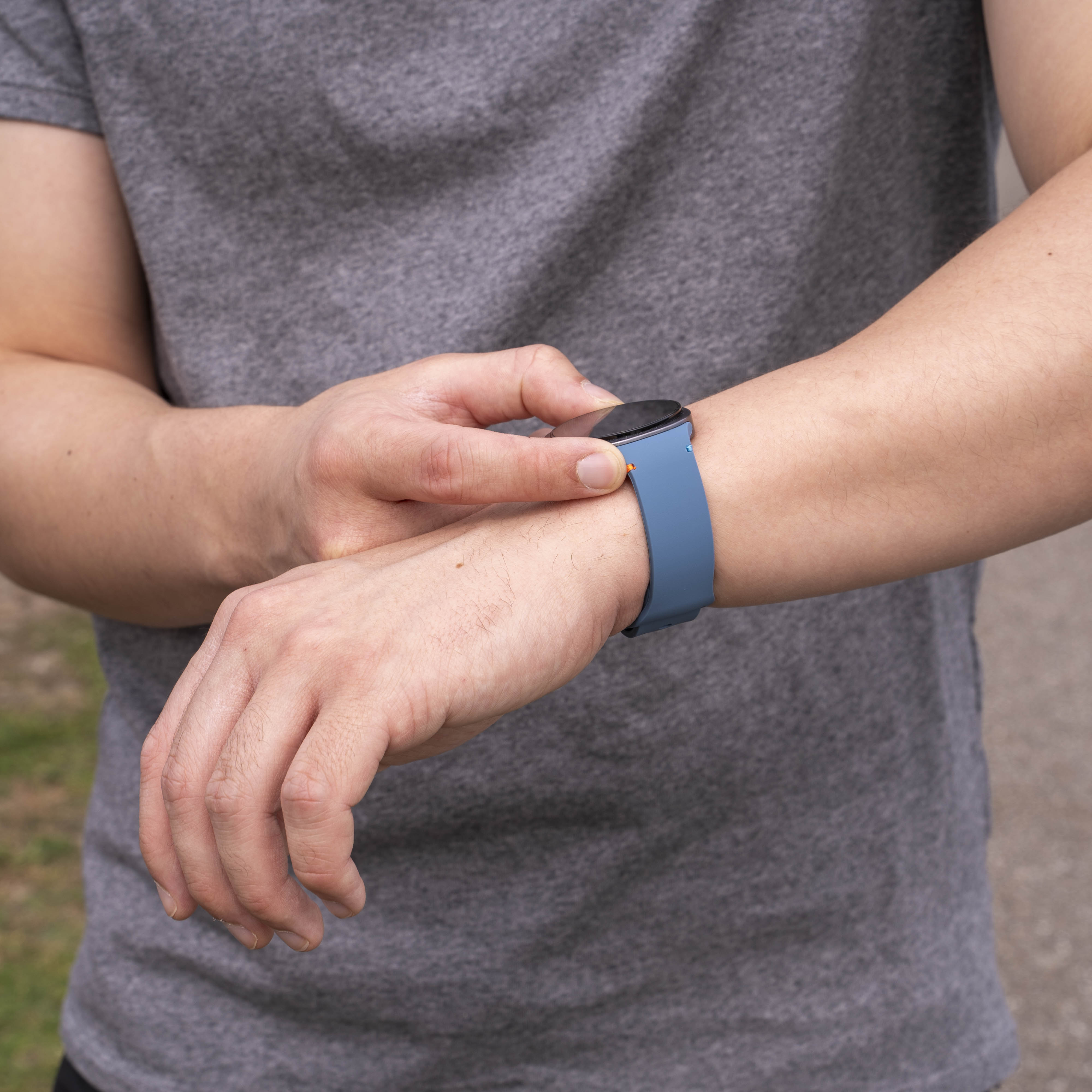 Samsung Galaxy Watch 8 - 40mm Silicone Strap (Blue)